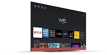 We. See 50 Coral Red, Ultra HD E-LED TV, HDR 10, Dolby Atmos, 4k TV, 127 cm (50 pulgadas)