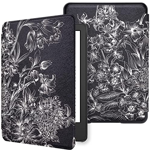 WALNEW Case for 6 Amazon Kindle 11th Generation 2024/2022, Lightweight Shell Cover with Auto Wake/Sleep for Kindle 2024/2022 11th Gen e-Reader