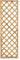 Pannello grigliato rettangolare in legno impregnato divisorio giardini terrazzi balconi rampicanti 40x180 (1)