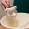 Egg Separator,Bogey Man Egg Separator,Egg Yolk Separator,Multifunctional,Funny Snotty Nose,Egg Extractor,Time-Saving Protein Separator,Ceramic Egg Separator,for Kitchen Gadgets Separator Baking Tool