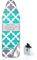 Timbley® Funda Comfort para Tabla de Planchar - 3 Capas - 116-125 x 37-42 (M) - Planchado cómodo - Apta para estación de Vapor - Turquesa/Gris