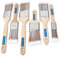 Pro Renovator Paint Brush Set 6 Pack - Wall, Sash and Mini Paint Brushes Decorating Set, Easy to Use Paintbrush Set for Walls, Ceilings, Doors, Cutting in, Outdoor Woodwork and Fencing