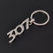 AZIZAT Logo de Voiture Porte-clés Porte-clés Auto Porte-clés Porte-clés Porte-clés pour Peugeot 206 207 307 308 408 508 3008 Accessoires de Style de Voiture,for 307