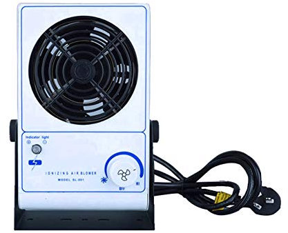25W Static Eliminator Fan, Professional Ionizing Air Blower, Anti-Static Ion Fan Static Eliminator, CE/FCC/CCC