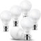 Bonnov Bayonet Light Bulbs 100W Equivalent, 13W B22 LED Bulb Bayonet, 1200LM B22 Bayonet LED Light Bulbs, Cool White 6000K, A60 Energy Saving Light bulbs, Non Dimmable, 6 Pack