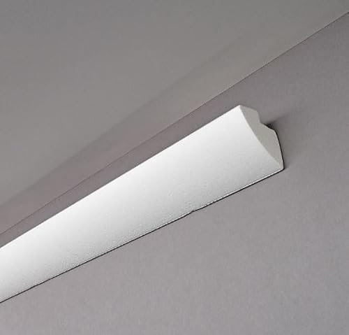 Saarpor Decosa Lichtleiste Karoline, weiß, Länge 2m, 1 Stück