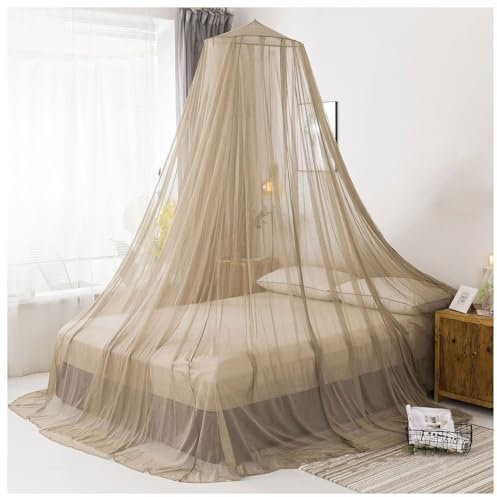 NIANTONG 100% Silberfaser Emf-abschirmung Kuppelbett-Baldachin, 5g-protokollnetze Anti-Strahlung Zelltürme/WiFi/Smart(Size:Double(60x250x1200cm/2x8.2x39ft))