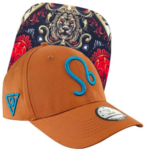 Capiche [99+ VARIATIONEN] Snapback Cap - Kappe - Baseball - Mütze - Kunst - Unisex - Schirm - Männer - Herren - Damen - [Zodiac] - Leo