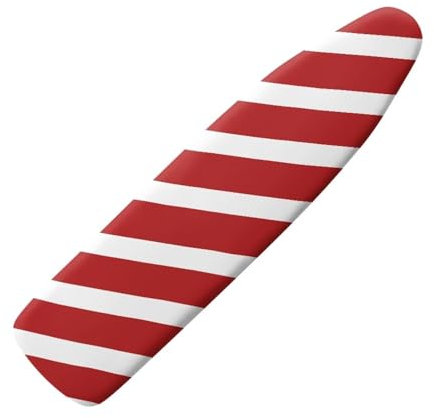 Pzuqiu Red White Stripe Iron Board Cover Large Fits Most Standard Sizes with Elastic Edge Table Top Heat-Reflective Ironing Board Cover Easy Fit Scorch Resistant Ironing Accessories