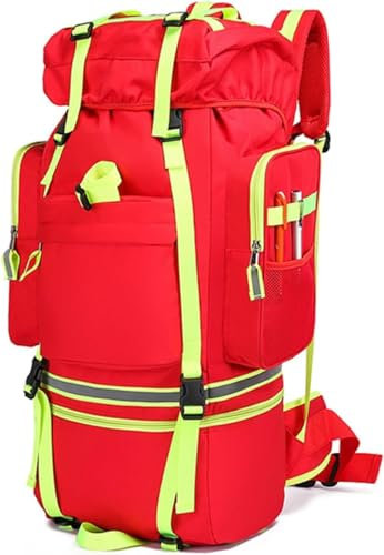 RAYACO First Responder Tasche Trauma Rucksack leer, EMS/EMT Erste-Hilfe-Tasche wasserdicht Multi-Pocket medizinischen Rucksack für Preppers Profis und Outdoorman