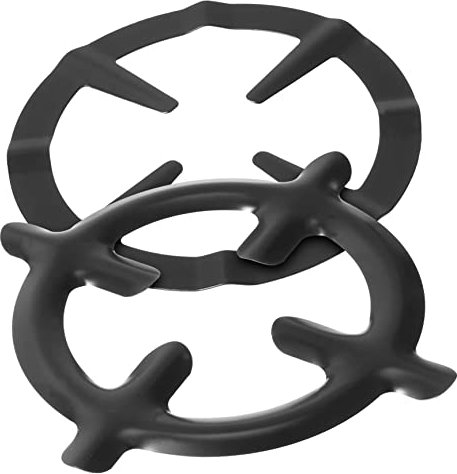 LABRIMP 2pcs Gas Stove Coffee Pot Holder Pot Stands Kitchen Gadget Gas Hob Racks Wok Support Rings Burner Support