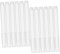 VILLFUL Chalk Pen Erasable 12 Pack of White Chalk Markers for Glass Board Plastic Writing Drawing Pens