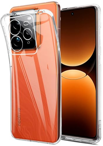 MEMELOKA Cover per Realme GT 7 PRO, Sottile Morbida Silicone TPU Anti-Ingiallimento Custodia Realme GT 7 PRO[AntiGraffio][Anti-Impronte] - Trasparente