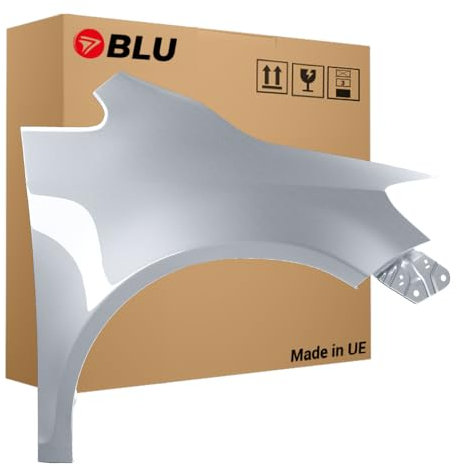 BLU Kotflügel Passend für Volkswagen Golf V+ / Golf 5 PLUS LA7W Rechts Silver | 2005-2009 | Vorderseite Vorne | Lackiert | Einbaufertig