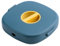 mophrati Avvolgicavo girevole Cavo di ricarica rotondo in plastica Scatola per auricolari Supporto per smartphone Forniture tascabili portatili
