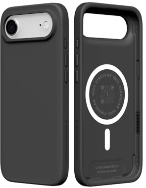RhinoShield Coque SolidX avec MagSafe pour iPhone Air | Fixation magnétique renforcée, dépasse les normes militaires, absorption des chocs, coins protégés, fine et légère