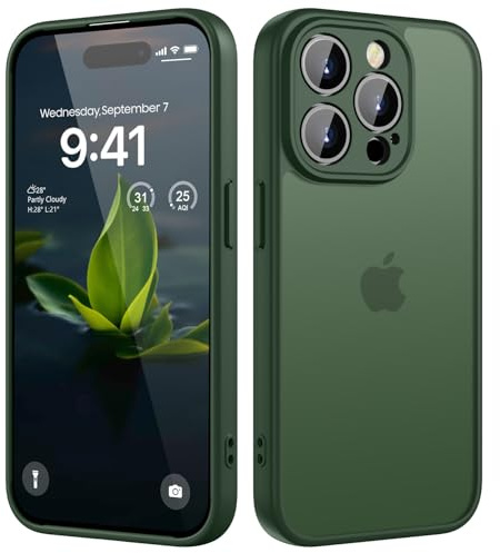 KPPIT for iPhone 15 Pro case,Green