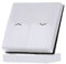 Jung as500 - Tecla para interruptor pulsador persiana placa central blanco