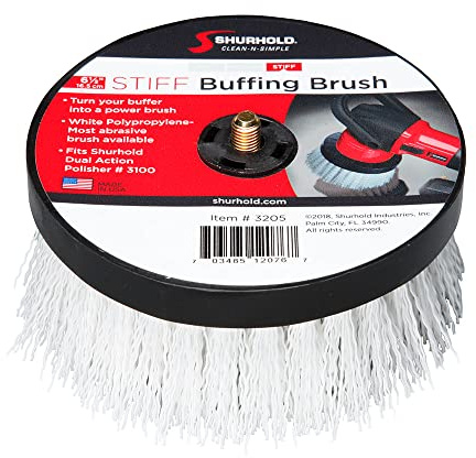 Shurhold 3205 steife Bürste für Dual Action Poliermaschine