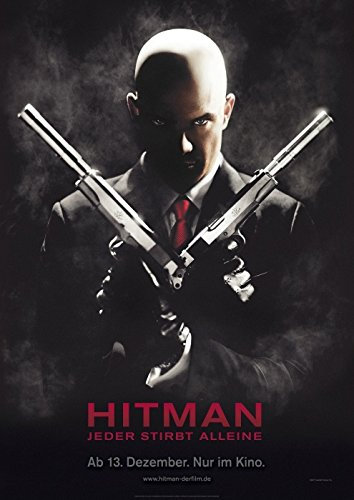 Hitman - Jeder stirbt alleine: Teaser (2007) | original Filmplakat, Poster [Din A1, 59 x 84 cm]