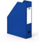 Elba Fast 400080223 Lot de 10 Porte revues 24 x 32 dos 7 cm Bleu Foncé