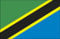 Fan-O-Menal Länderflagge - Tansania - Gr. ca. 40x30cm - 77166 - Schwenkfahne mit Holzstock, Flagge, Dekofahne