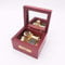 YouTang Holz Musik Box, Mini Musik Box mit 'YUNSHENG Bewegung, Play Amazing Grace Rose Wood