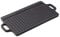 Echtwerk plancha de hierro fundido, Plancha de hierro fundido antiadherente para casa, camping o barbacoa, 37,5 x 23 x 1,5 cm