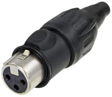 Neutrik NC3FX-TOP, Hochwertiger Kabelstecker, Robust und Langlebig, Ideal für Professionelle Audioanwendungen