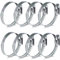 Etroshare 8 Stück Edelstahl Schlauchschellen Set Rohrschellen Schlauchklemme W4 Qualität mit Spannbereich 32 bis 50mm und Bandbreite 9 mm für Waschmaschinen, Pool, Garten