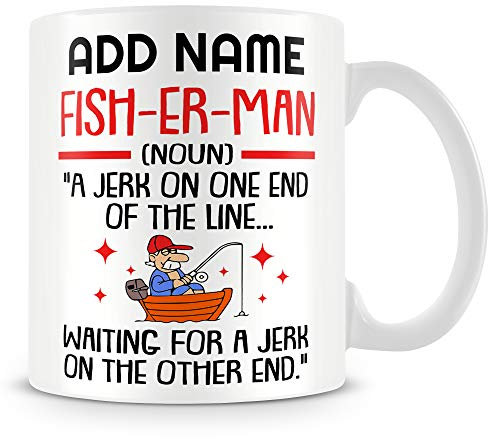 MUGGZ Fishing Mug Personalised Gift - Fishing Definition