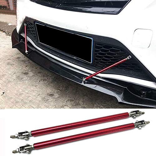 Auto-Stoßstangenschutzstangen, 2 Stück 100 mm, verstellbare Trennstange, Stützstange für Spoilerlippe vorne und hinten, Auto-Tuning, Stützstange