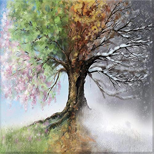 Yingxin34 1000-Teile-Puzzle - Klassisch - Holz & Papier - Jahreszeit - Fortgeschritten - Puzzle - 1 Set - 1000 Stück - 26X38cm (10.23 * 14.96inch) - Ab 6 Jahren
