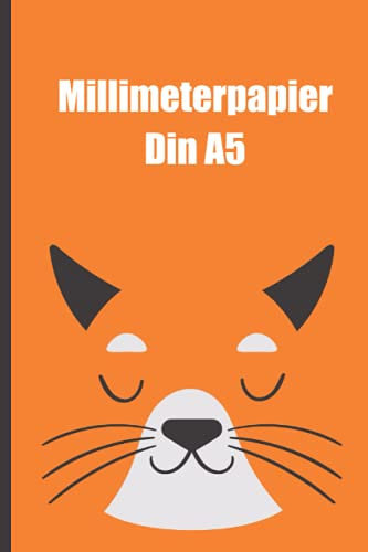 Millimeterpapier: Notizbuch DIN A5