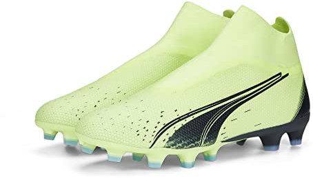 PUMA Herren Ultra Match+ LL FG/AG Fussballschuh, Fizzy Light-Parisian Night-Blue Glimmer, 46.5 EU