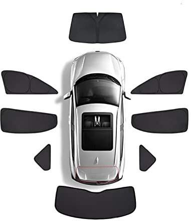 Auto Sonnenschutz Sonnenblende für V-W Sharan 2017 Before,Magnetischer Front Heckscheibe Privatsphäre Dachfenster Rollo Shading Net Zubehör
