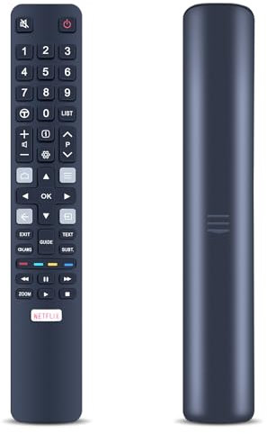 Suitable for TCL Android TV CRC802N RC802N YUI4 RC802N YUI1 Remote Control Replacement for TCL 4K HDR Android TV 55X4US 55X2US 55P20US 55C2US 50P20US 49C2US 43P20US 85X6US 75C2US 70C2US 65X4US 65X2US