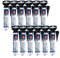Lot de 12 colles mastic marine SIKA Sikaflex 291i - Noir - Mini recharge 70ml