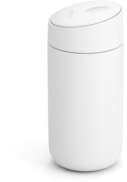 Fellow, Taza de viaje con aislamiento al vacío Carter Slide, 355 ml, White