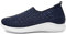 Lilley Drew Womens Navy Diamante Slip On Shoe - Size 6 UK - Blue
