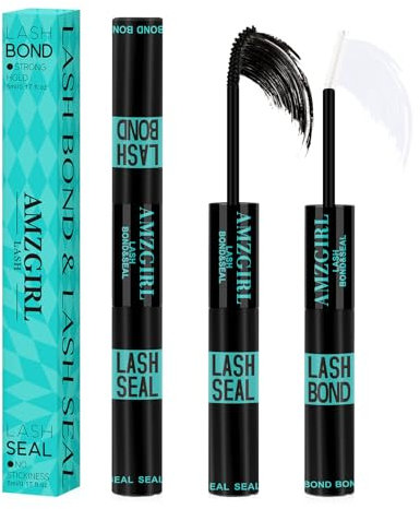 Lash Bond And Seal, Lash Glue For Eyelash Extensions, Waterproof 10ml, 2 In 1 Eyelash Bond And Seal, Long Lasting