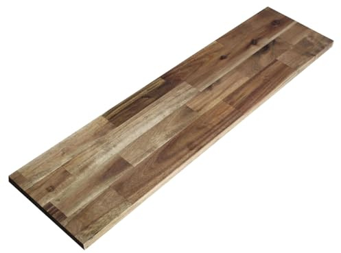 Primaster Leimholz Akazie 80 x 20 cm x 18 mm Leimholz