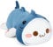 shownicer Plüschtier Hai Katze Kuscheltier Stofftier Kawaii Katze Plüsch, Kätzchen Plüschkissen Spielzeug, Wurfkissen Geschenk für Kinder Mädchen (50cm, Hai Katze)