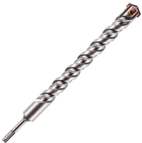 Foret à maçonnerie SDS Plus haute performance en carbure de tungstène professionnel pour brique, béton, pierre, granit, 28 mm x 350 mm