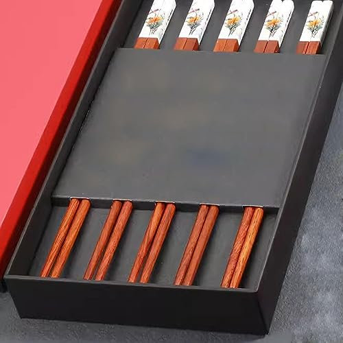 Bacchette, Bacchette bacchette riutilizzabili con spada laser Bacchette in ceramica for uso domestico, set di bacchette in porcellana da 25 cm