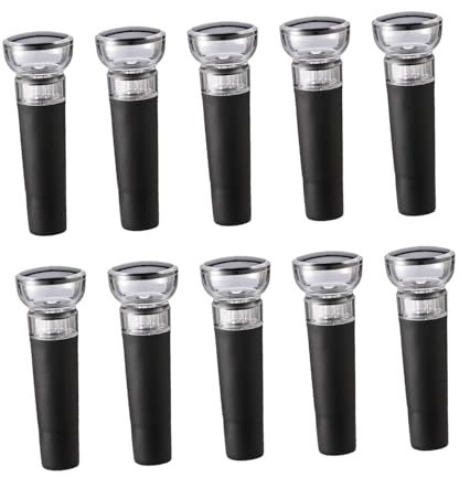 DimyFew 10x Pompe à Vide de Vin Conservateurs de Vin Portables Compacts pour La