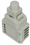 TE44895B2FNK Nano Dimmer LED 230V con Deviatore senza Neutro 4-200W/230V Keystone Bianco Tecnel