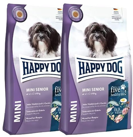 Happy Dog fit & vital Mini Senior 2 x 4 kg