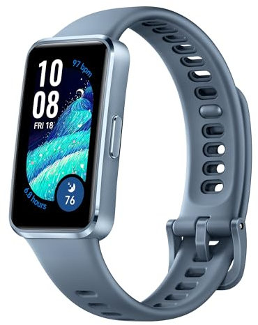 HUAWEI Band 10 Smartwatch, Monitoraggio del Fitness Tramite AI, Analisi Avanzata del Sonno, Variabilità della Frequenza Cardiaca Media Durante il Sonno, 14 Giorni, Lega dall’Alluminio, iOS & Android