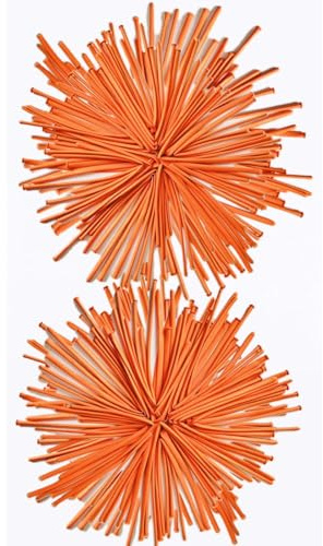 50 Stück Modellierballon, Orange, 260 Q, lange Luftballons zum Binden von Ballonbögen, Tieren, zum Verdrehen, magische Luftballons, Kindergeburtstag, Hochzeit, Partyzubehör
